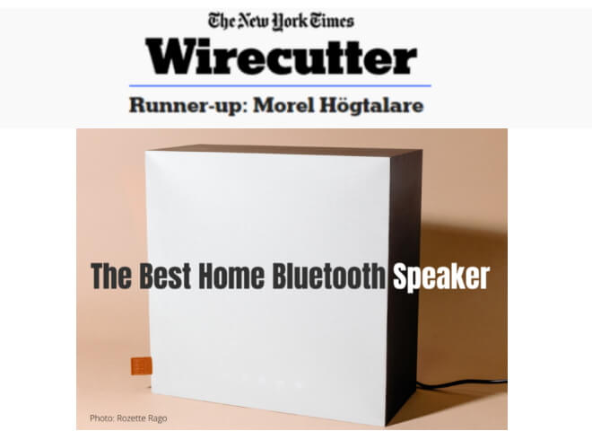 Högtalare -Á quân Loa Bluetooth gia đình tốt nhất do NY Times Wirecutter bình chọn